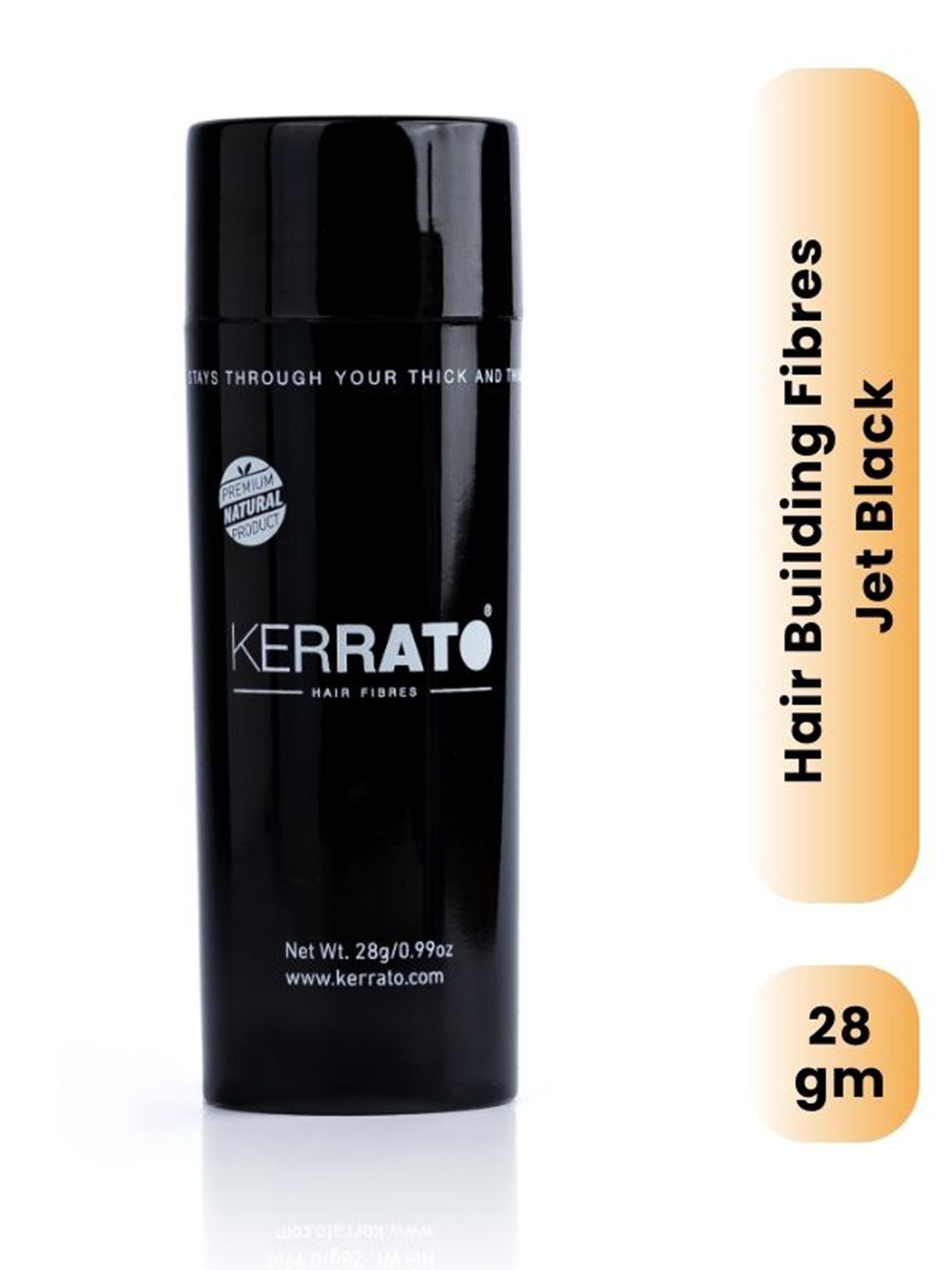 

KERRATO HAIR FIBRES For Thinning Hair - 28g - Jet Black