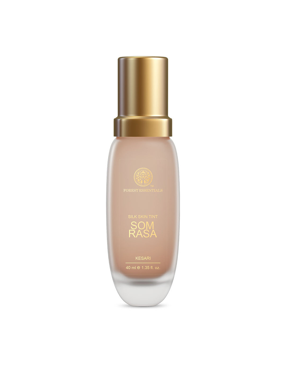 

Forest Essentials Som Rasa Lightweight Silk Skin Tint with Moringa Oil 40ml - Kesari, Beige