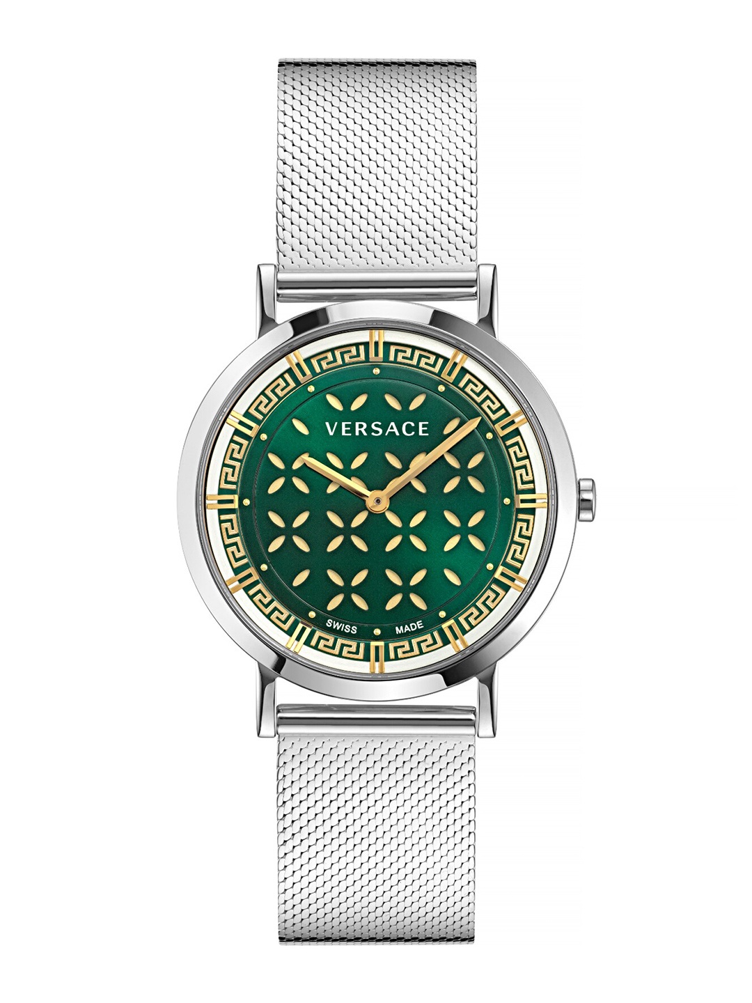 

Versace Women Stainless Steel Straps Analogue Watch VE3M01123, Silver