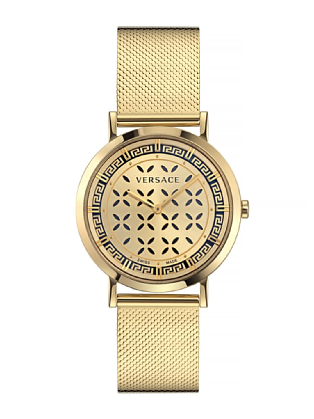 

Versace Women Stainless Steel Straps Analogue Watch VE3M01223, Champagne