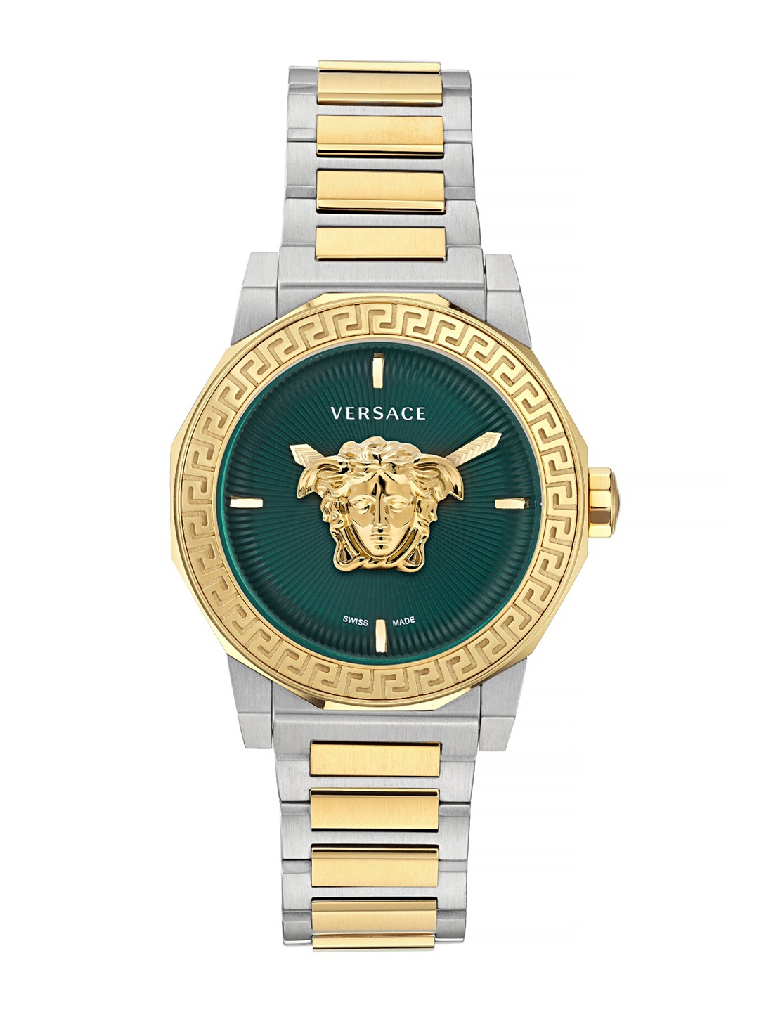 

Versace Women Stainless Steel Straps Analogue Watch VE7B00323, Silver