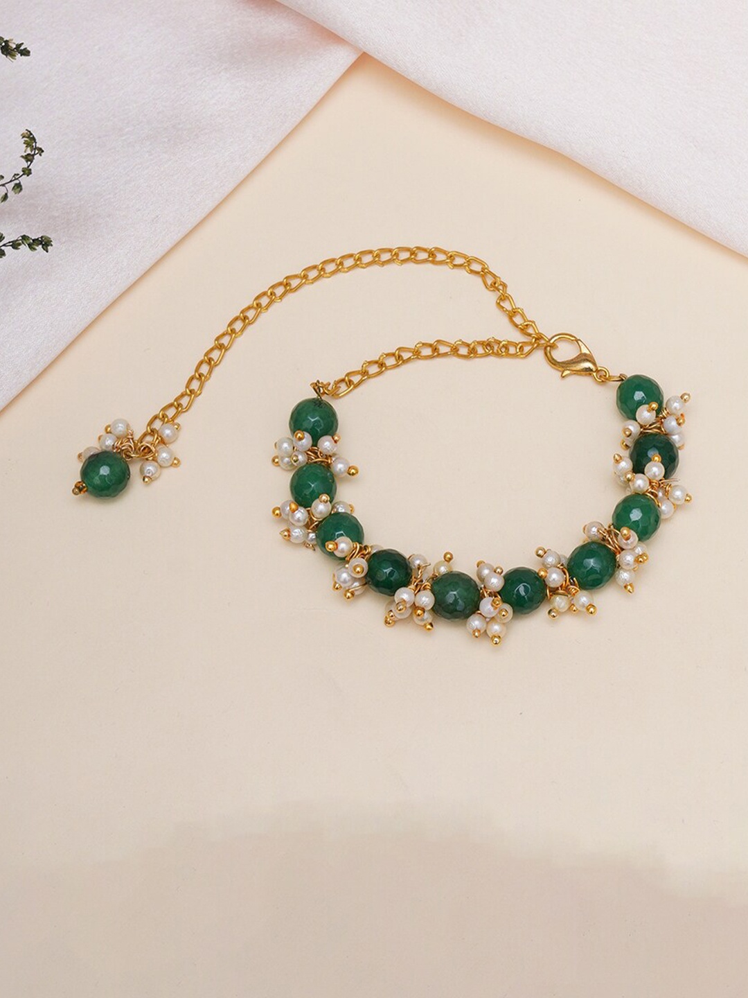 

Ruby Raang Girls Gold Plated Link Bracelet