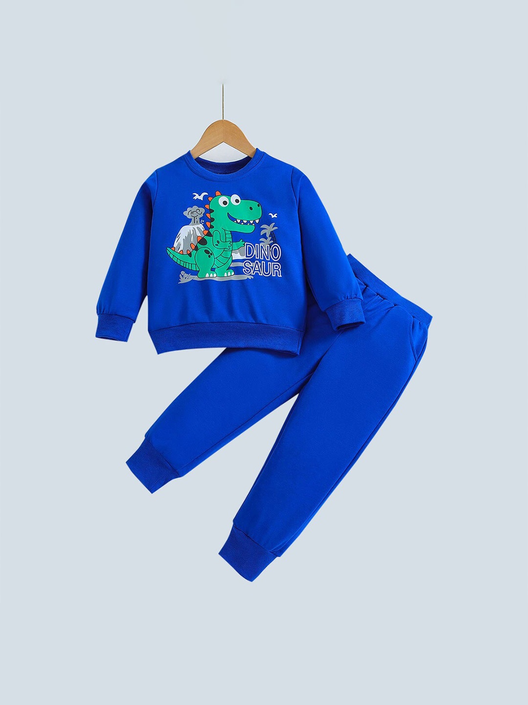 

Googo Gaaga Boys Printed T-shirt With Pyjamas, Blue