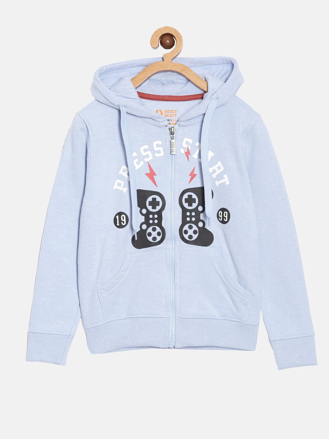 

DIXCY SCOTT Boys Graphic Printed Cotton Sweatshirt, Blue