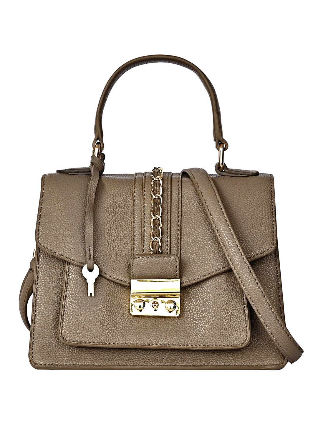 

Eske Taupe Satchel