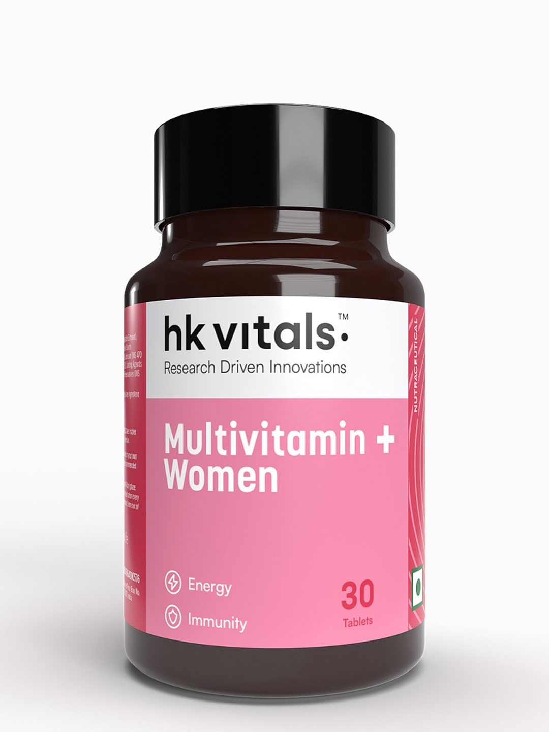 

HK VITALS Women Multivitamin Plus Tablets For Energy - 30 Tablets, White