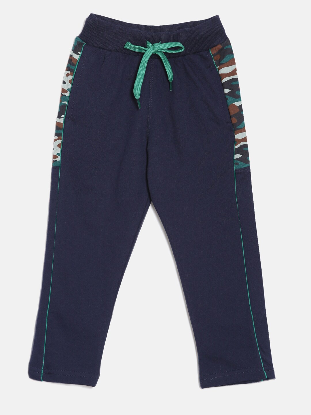 

DIXCY SCOTT Boys Abstract Printed Track Pant, Navy blue
