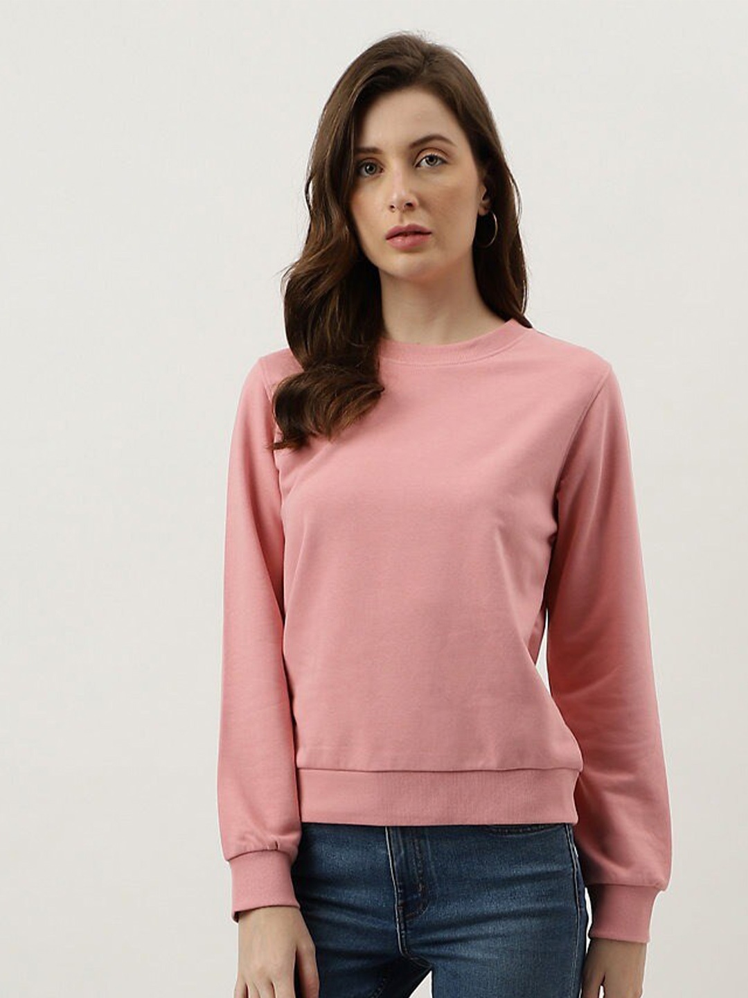 

Marks & Spencer Round Neck Pullover Sweatshirt, Pink