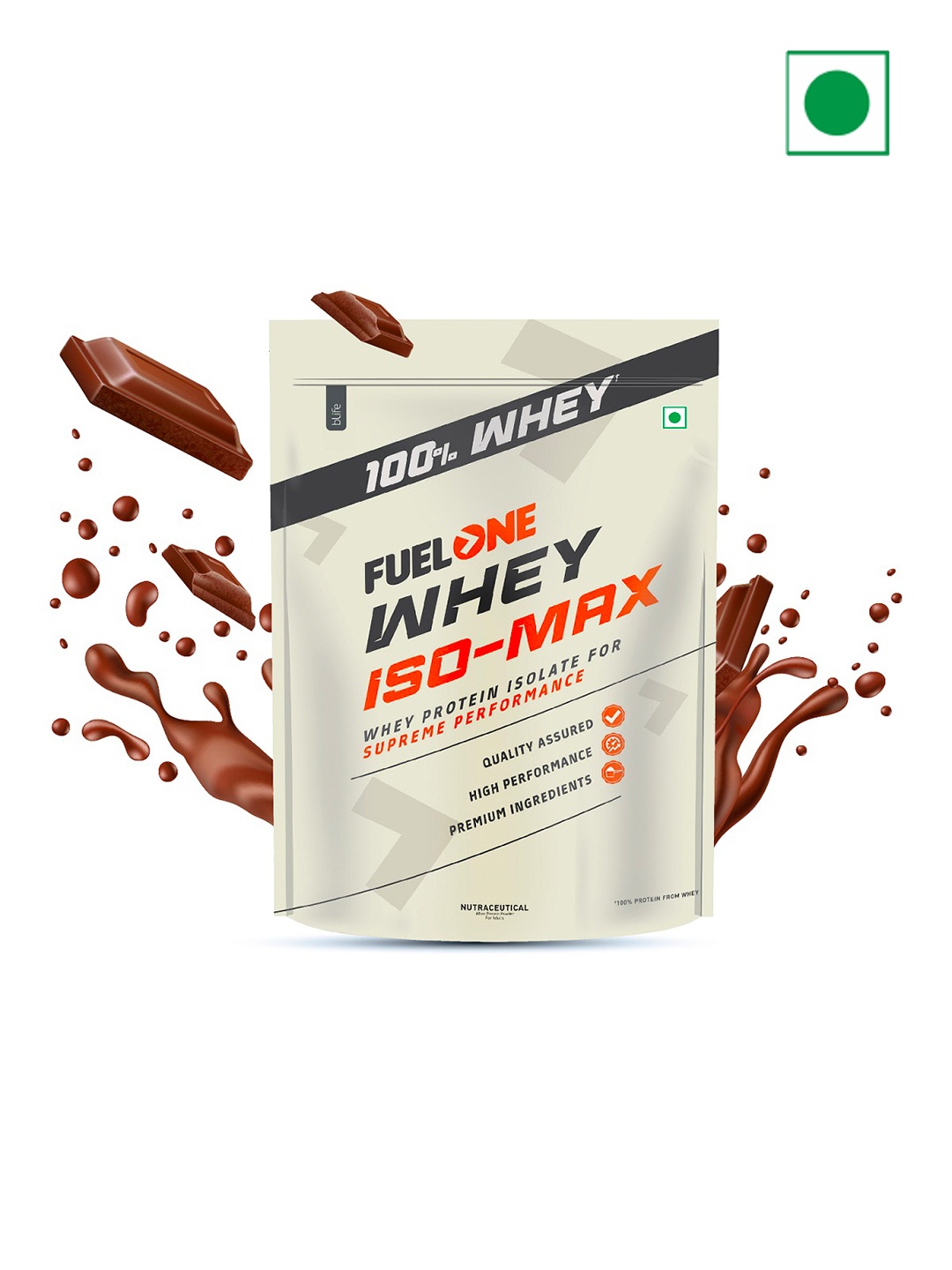 

FUEL ONE Whey Iso-Max Proteins 2 Kg, Brown