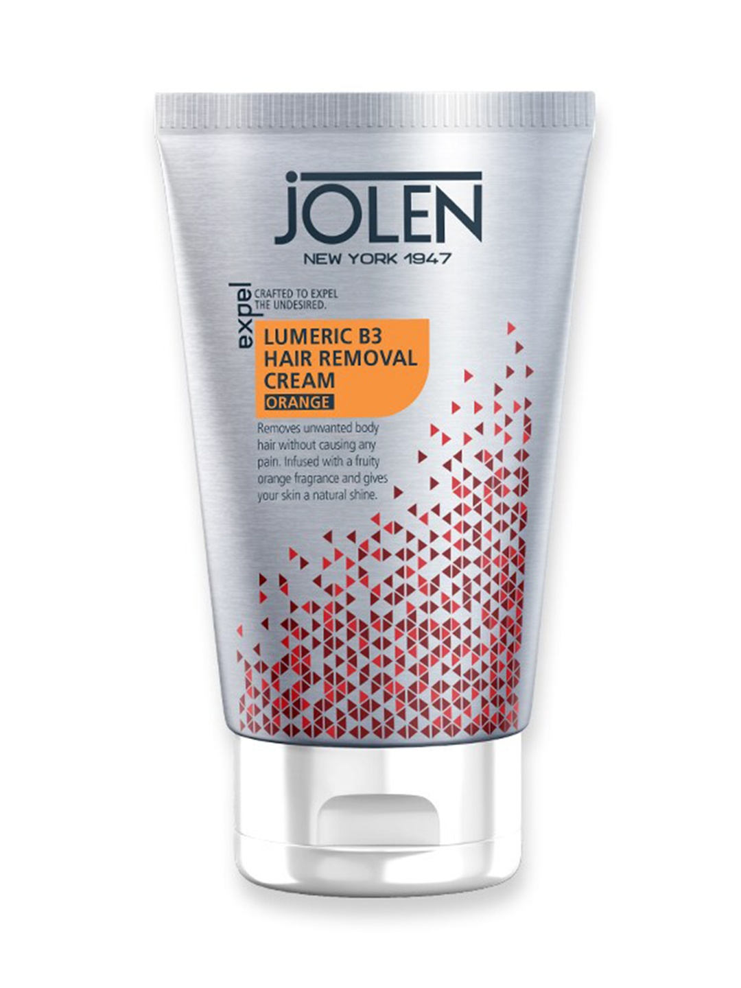 

Jolen New York Lumeric B3 Hair Removal Cream - 50g - Orange, Red