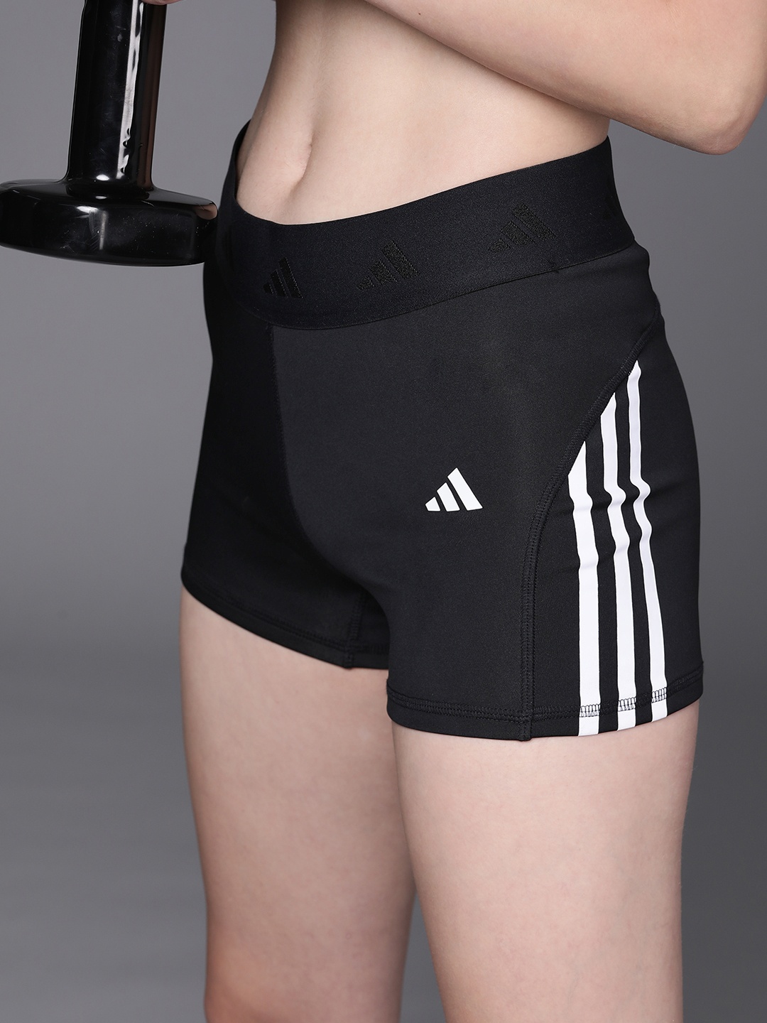 

ADIDAS Women Techfit Hyperglam 3-Inch Training Shorts, Black