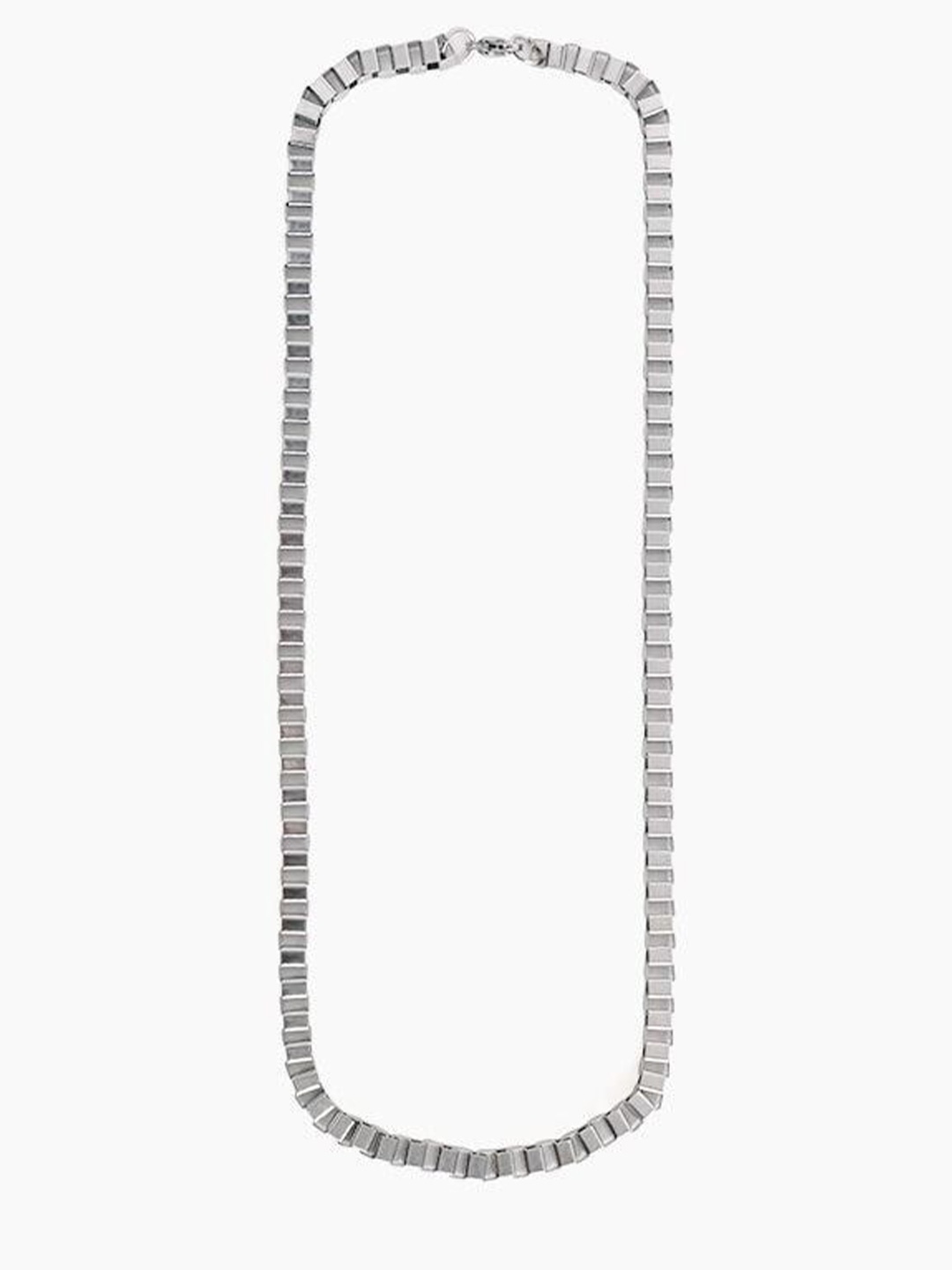 

Snitch Silver-Toned Men Stainless Steel Chain