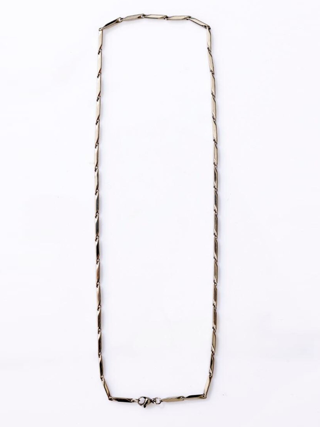 

Snitch Men Stainless Steel Chain, Silver