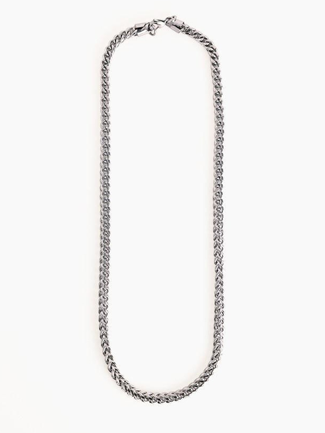 

Snitch Men Stainless Steel Chain, Silver