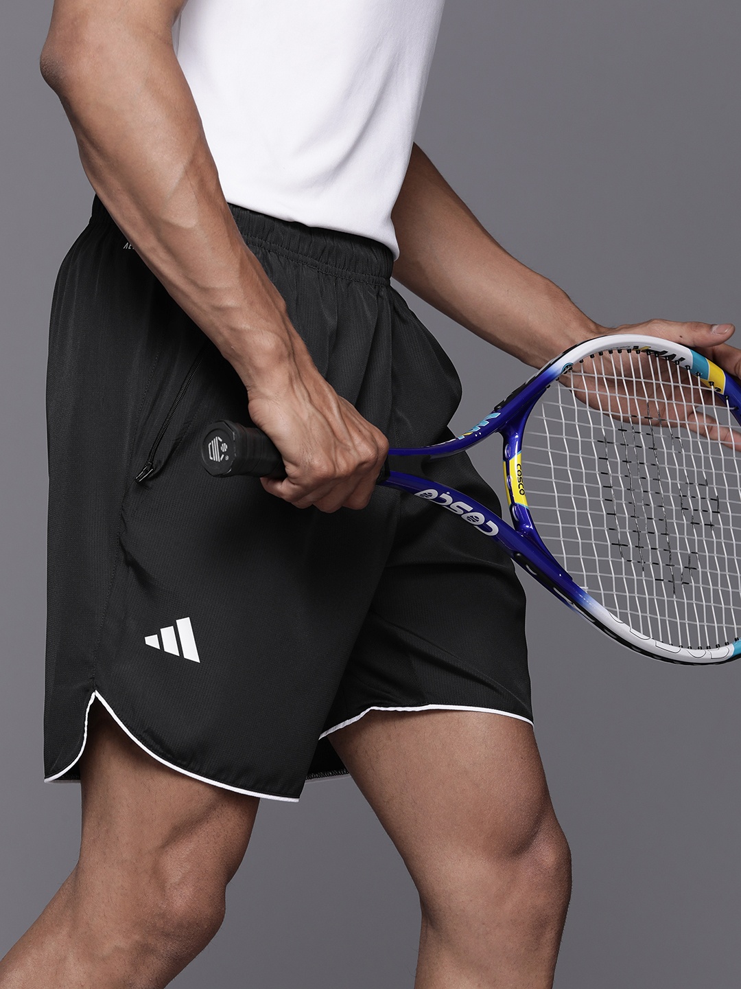 

ADIDAS Men CLUB SHORT Sports Shorts, Black