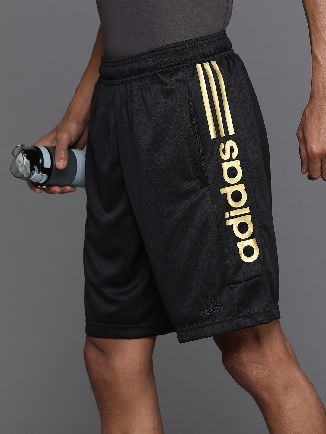 

ADIDAS Men TIRO Wordmark Shorts, Black