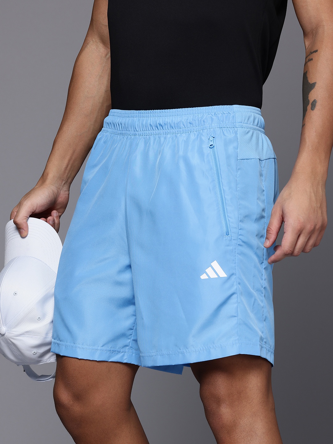 

ADIDAS Men Training Essentials Woven Shorts, Blue