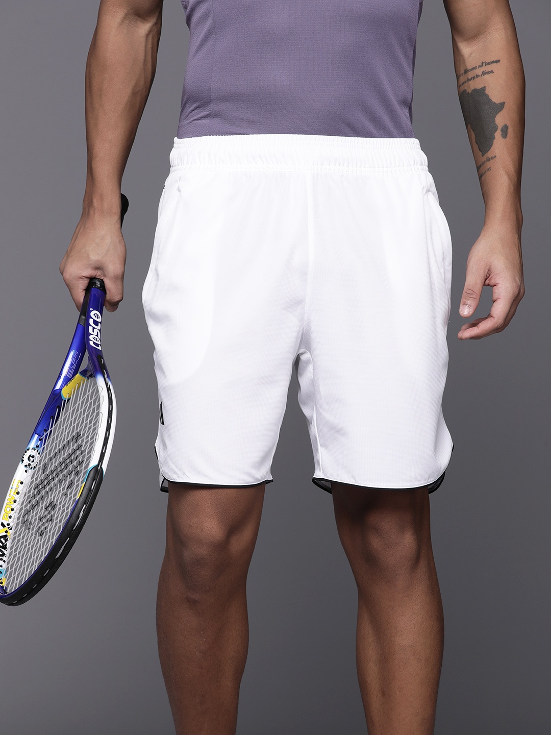 

ADIDAS Men CLUB Sports Shorts, White