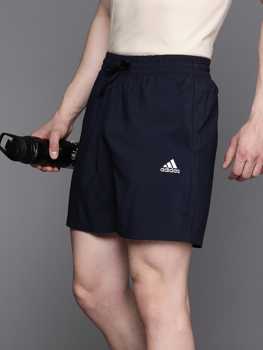 

ADIDAS Aeroready Essentials Chelsea Small Logo Detail Shorts, Navy blue