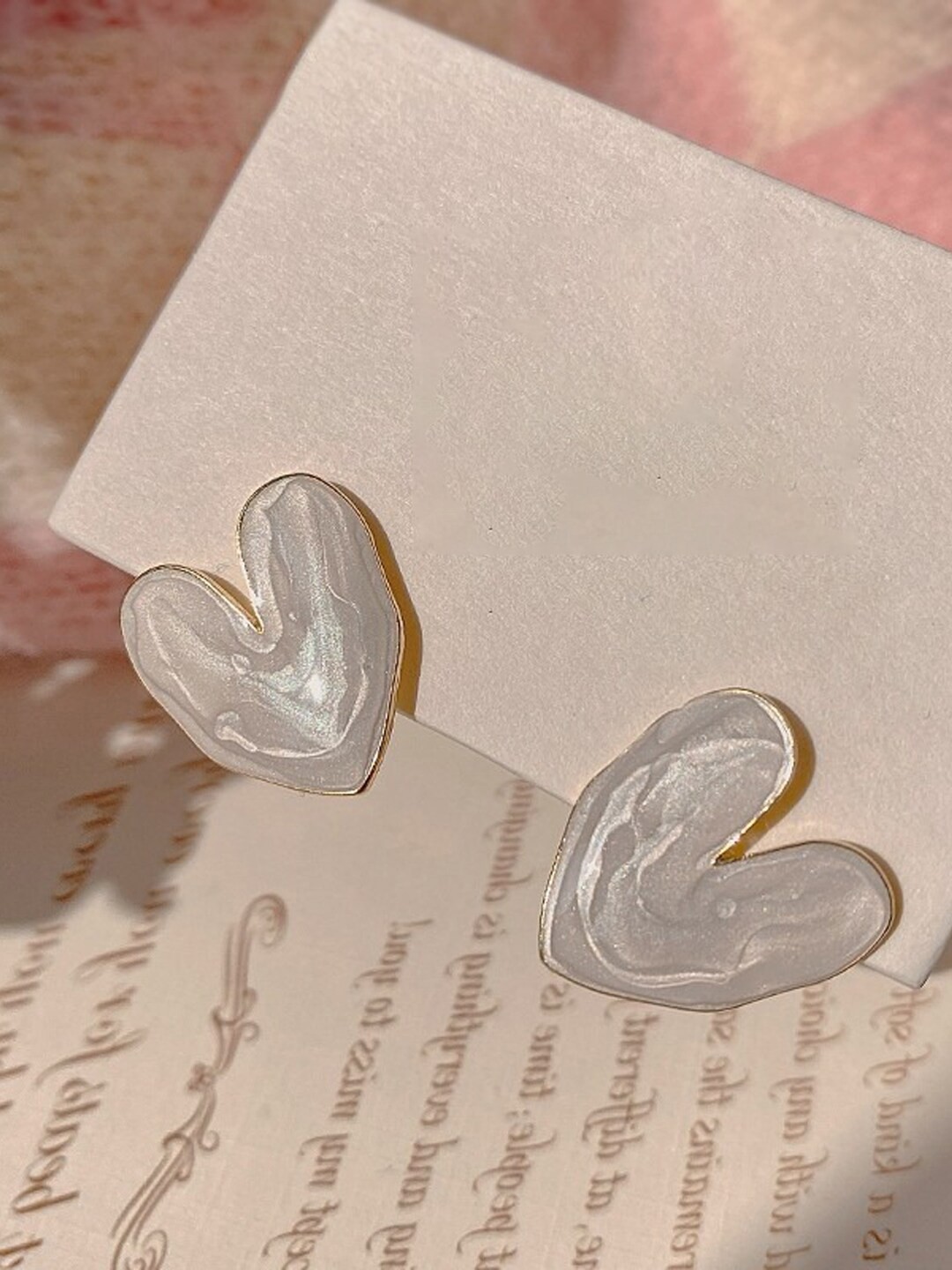

Krelin Gold-Plated Heart Shaped Stud Earrings