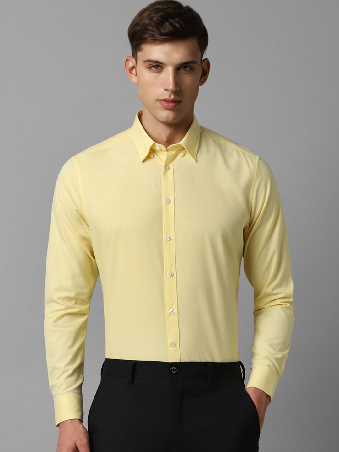 

Louis Philippe Sport Slim Fit Cotton Casual Shirt, Yellow