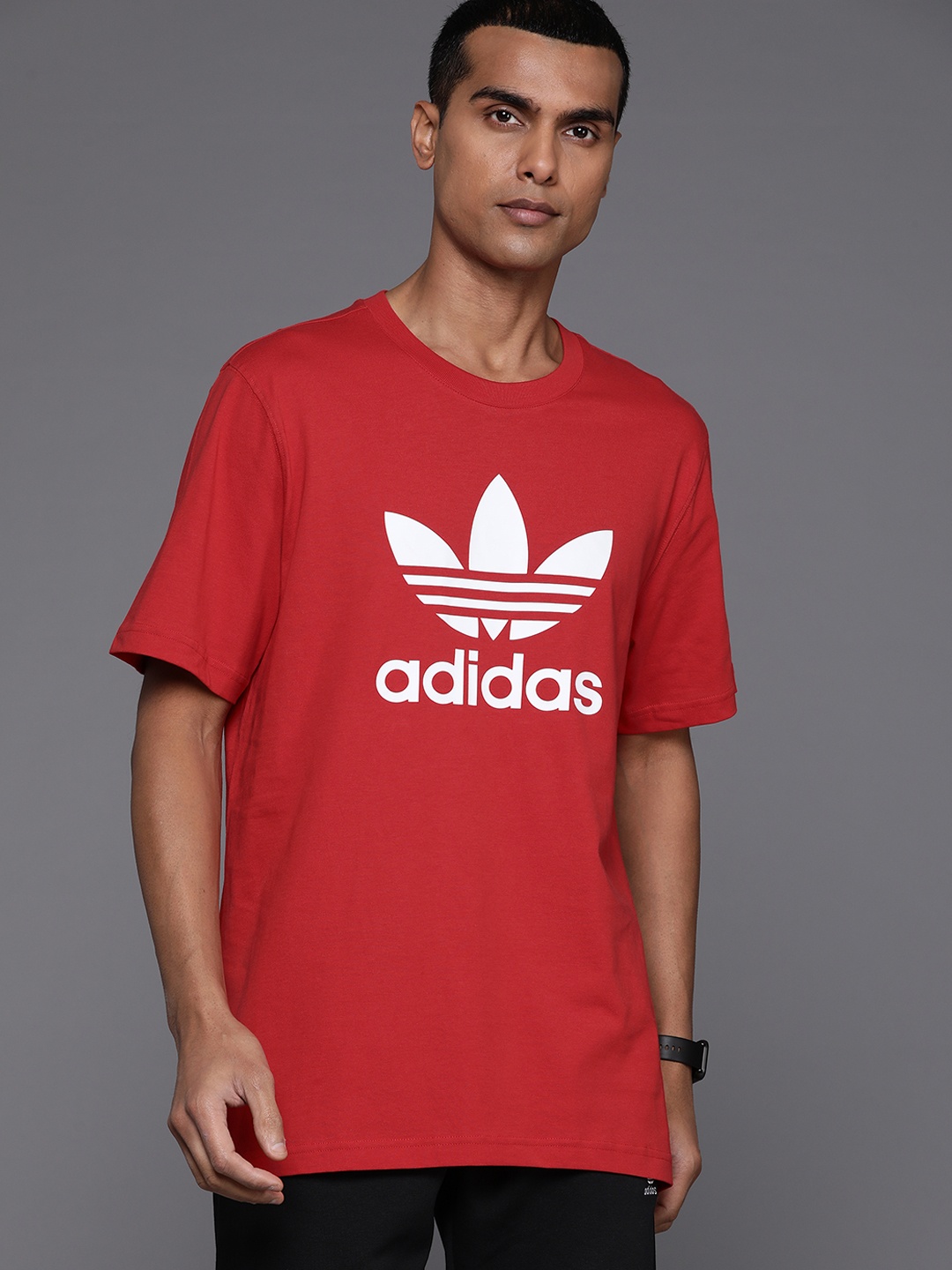 

ADIDAS Originals Adicolor Trefoil T-shirt, Red