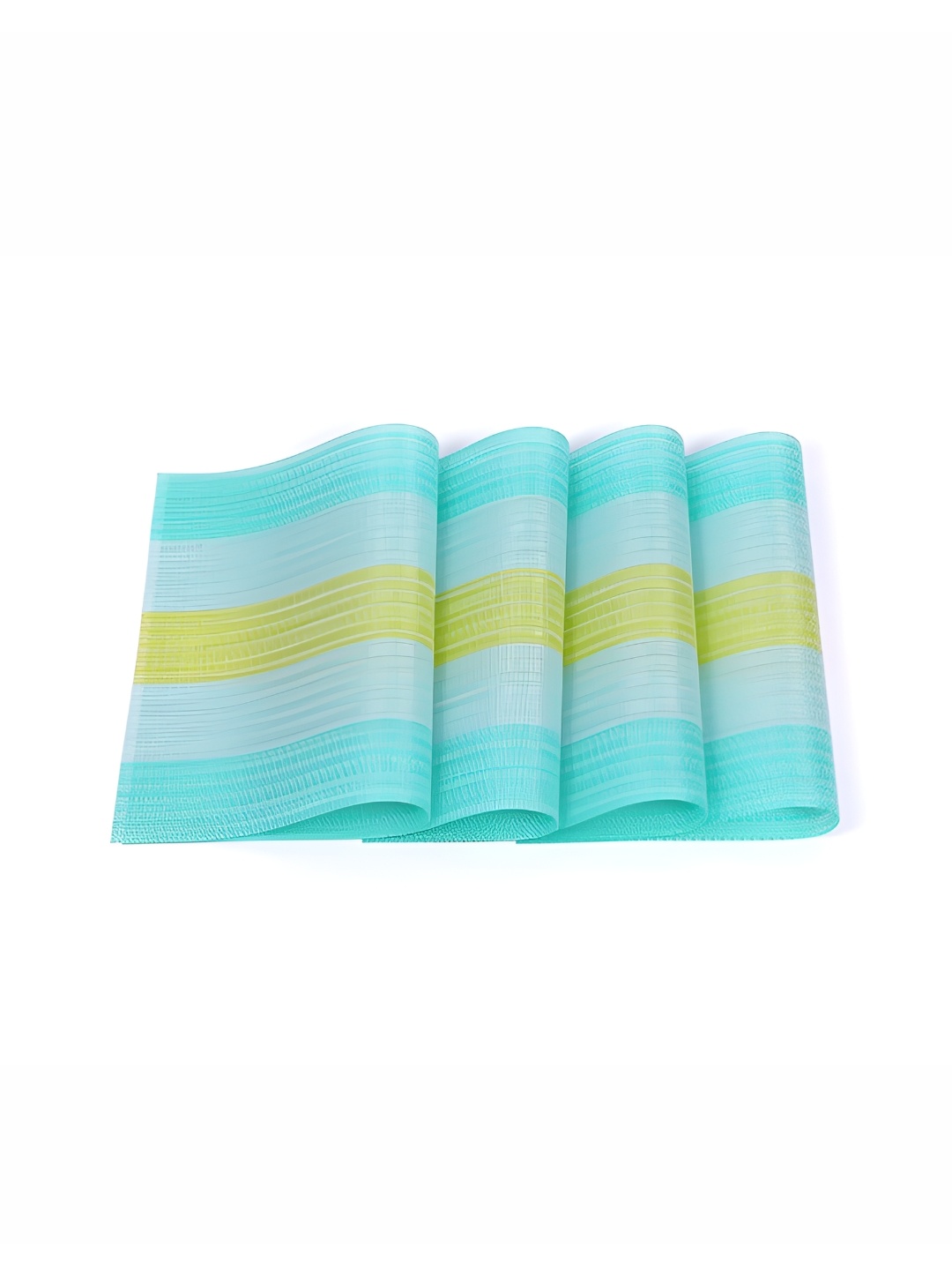 

Wosta Green 4 Pieces Waterproof Anti Slip Rectangle Table Placemats