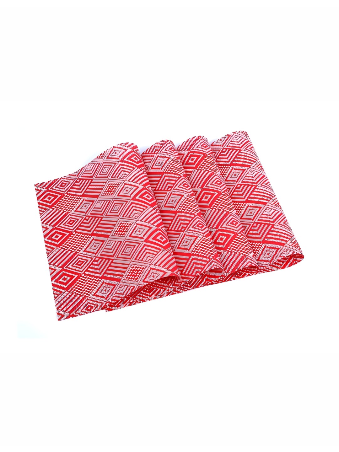 

Wosta Red 2 Pieces Waterproof Anti Slip Table Placemats