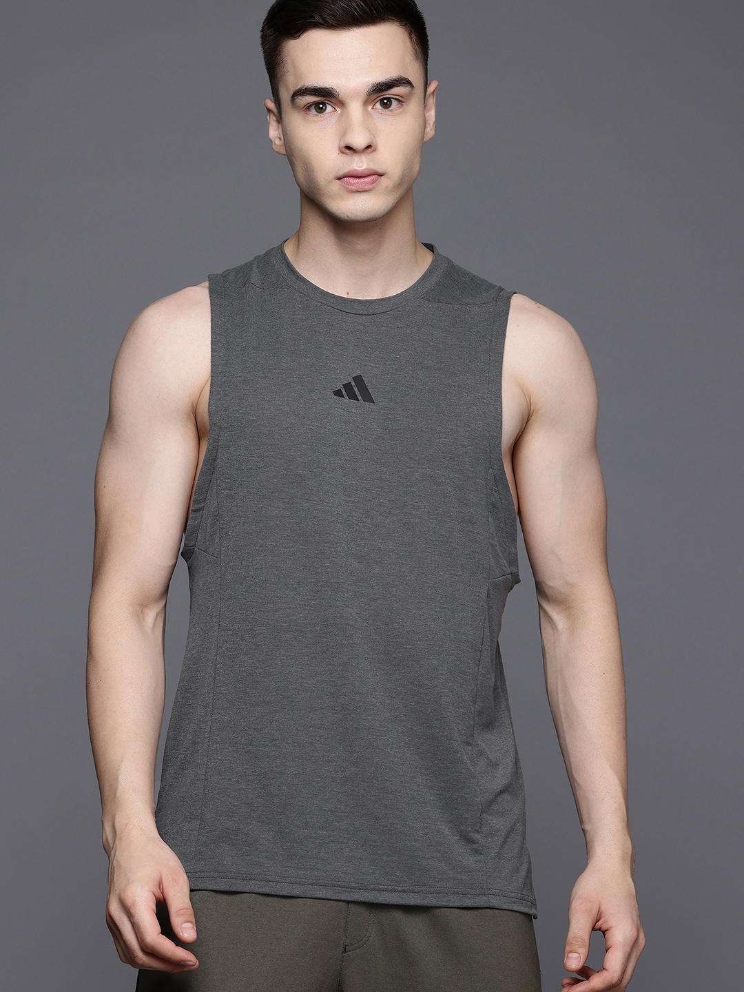 

ADIDAS Designed For Training Tank T-shirt, Charcoal