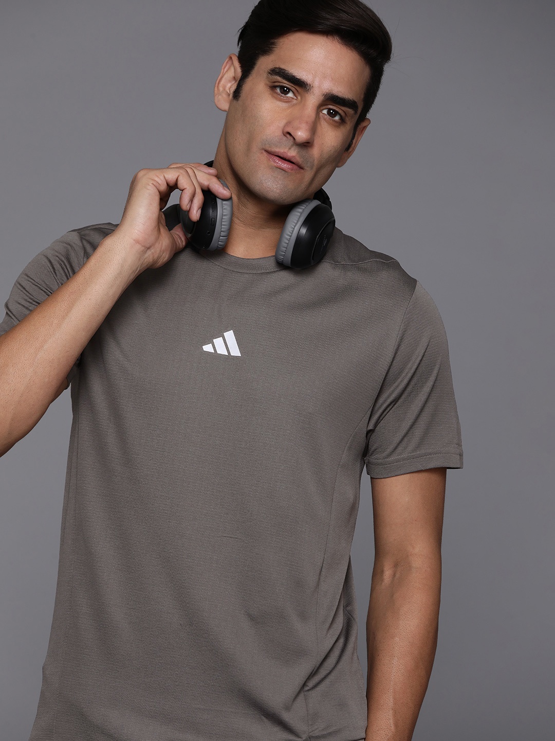 

ADIDAS Designed For Training HIIT Workout Ready T-shirt, Charcoal