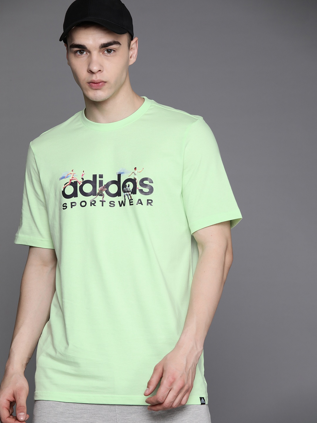 

ADIDAS Landscape SPW T-shirt, Green