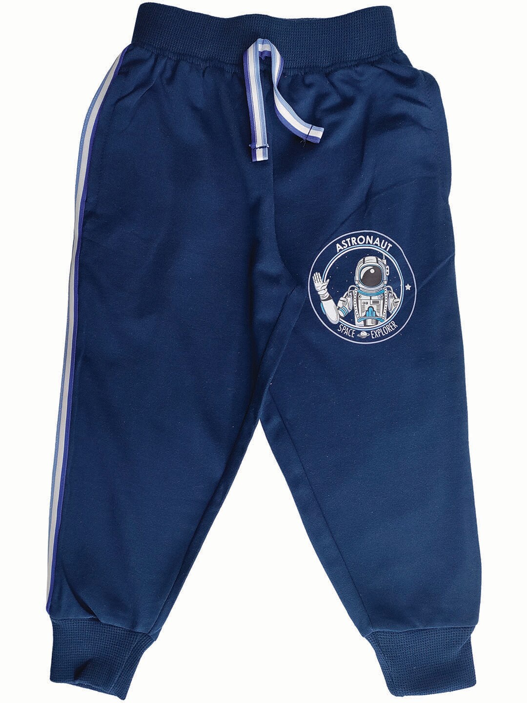 

Zoom Minimondo Kids Dry Fit Breathable Mid Rise Joggers, Navy blue