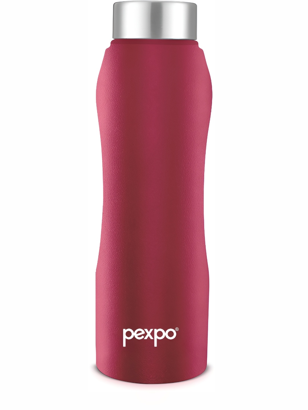 

Pexpo Maroon Stainless Steel Fridge Screw Cap Water Bottle 750 Ml