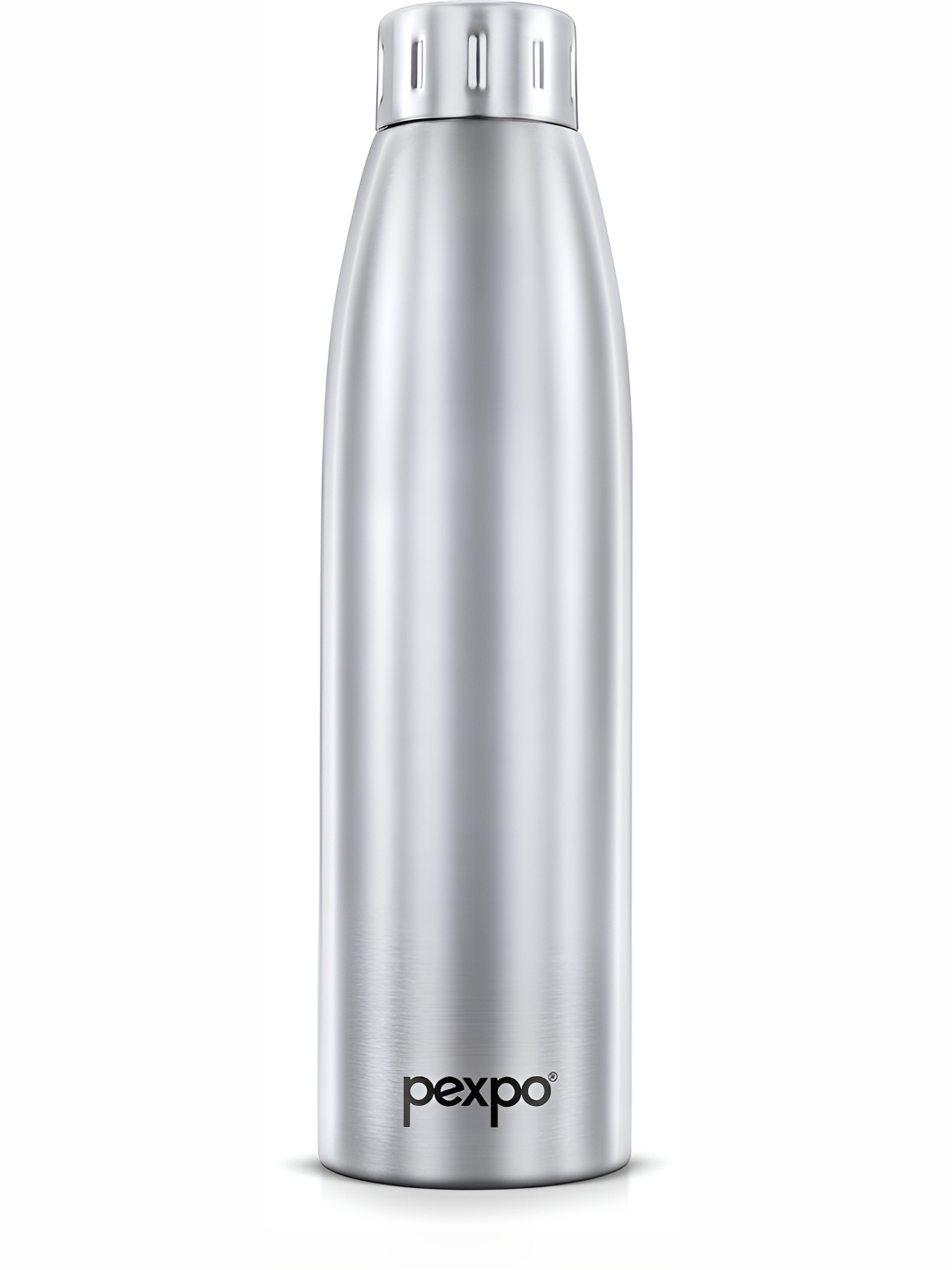 

Pexpo Euro Silver Double wall Thermosteel Hot & Cold flask Insulated Water Bottle 900ml