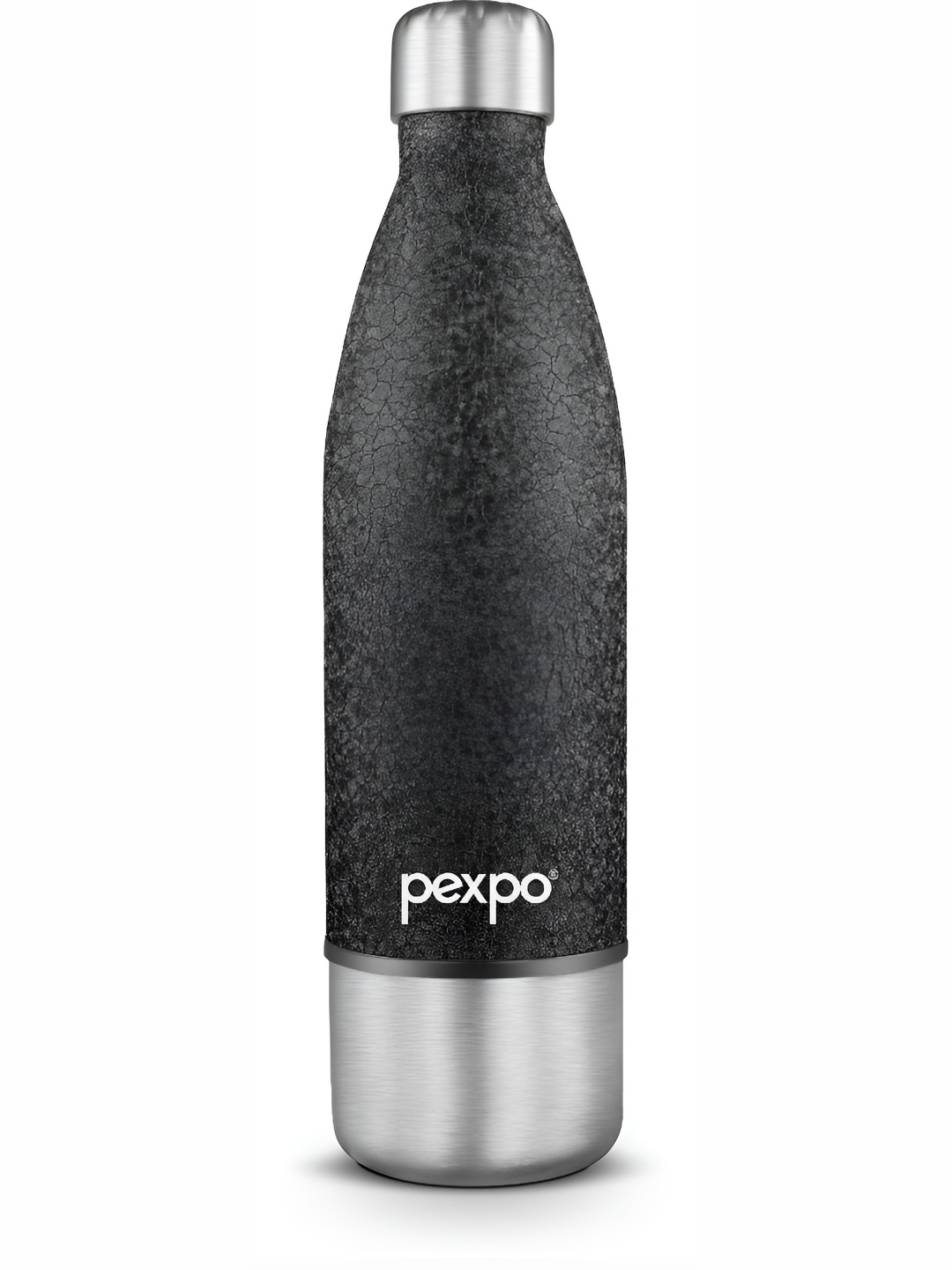 

Pexpo Black Stainless Steel Vacuum insulated Water Bottle 700 ML