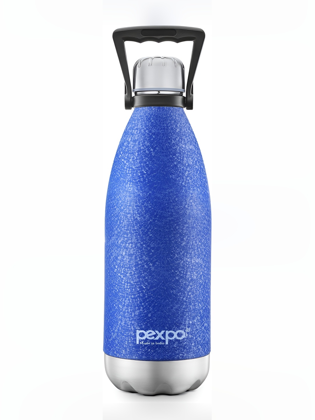 

Pexpo ECHO ISI Certified Thermosteel 1800ml 24 Hrs Hot & Cold Blue Insulated Bottle