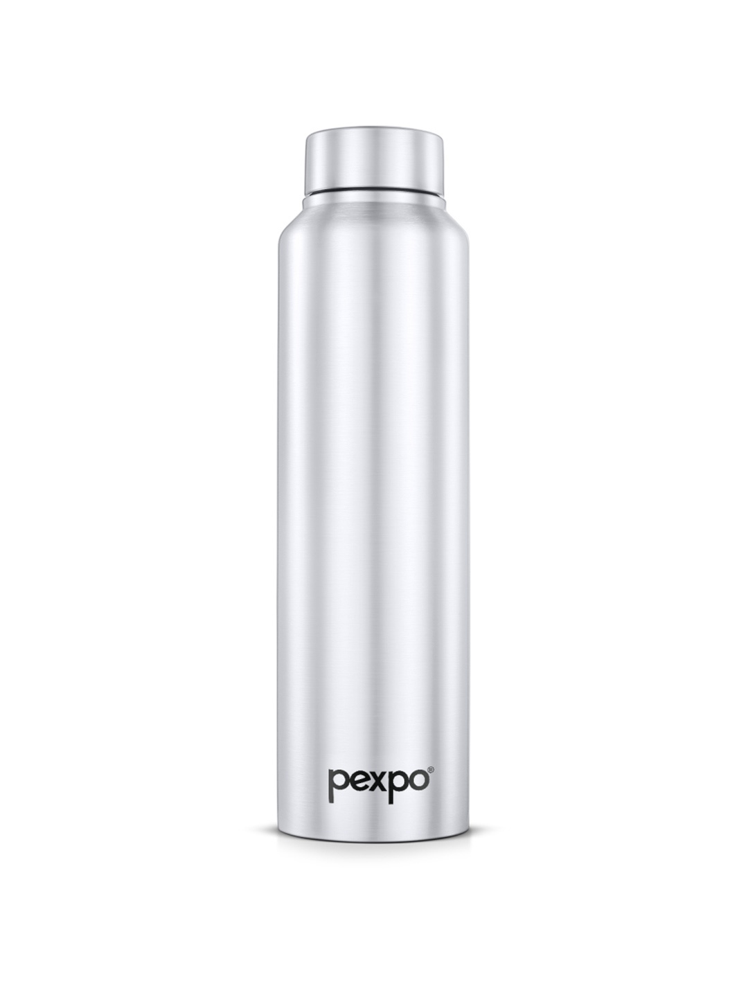 

Pexpo CHROMO Refrigerator Stainless Steel 1L Single wall Silver Water Bottle