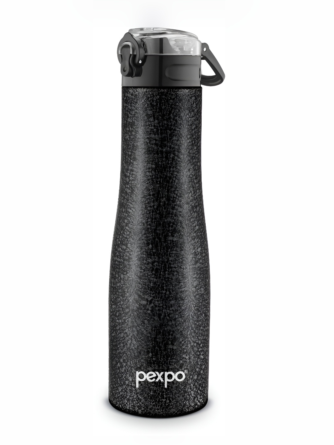 

Pexpo MONACO Sports & Hiking Stainless Steel 1000ml Single wall Black Water Bottle