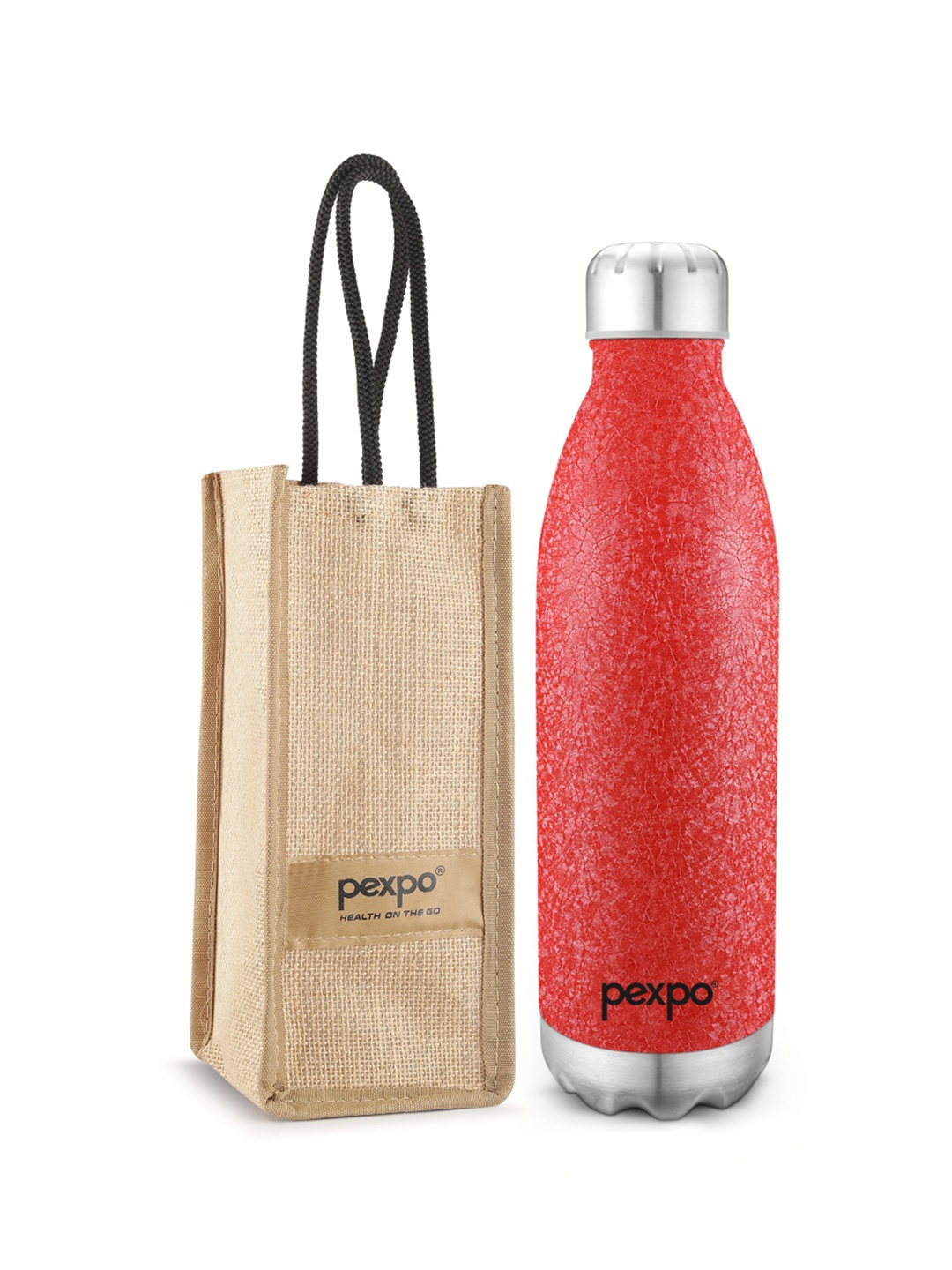 

Pexpo ELECTRO ISI Certified Thermosteel 1800ml 24 Hrs Hot & Cold Red Insulated Bottle