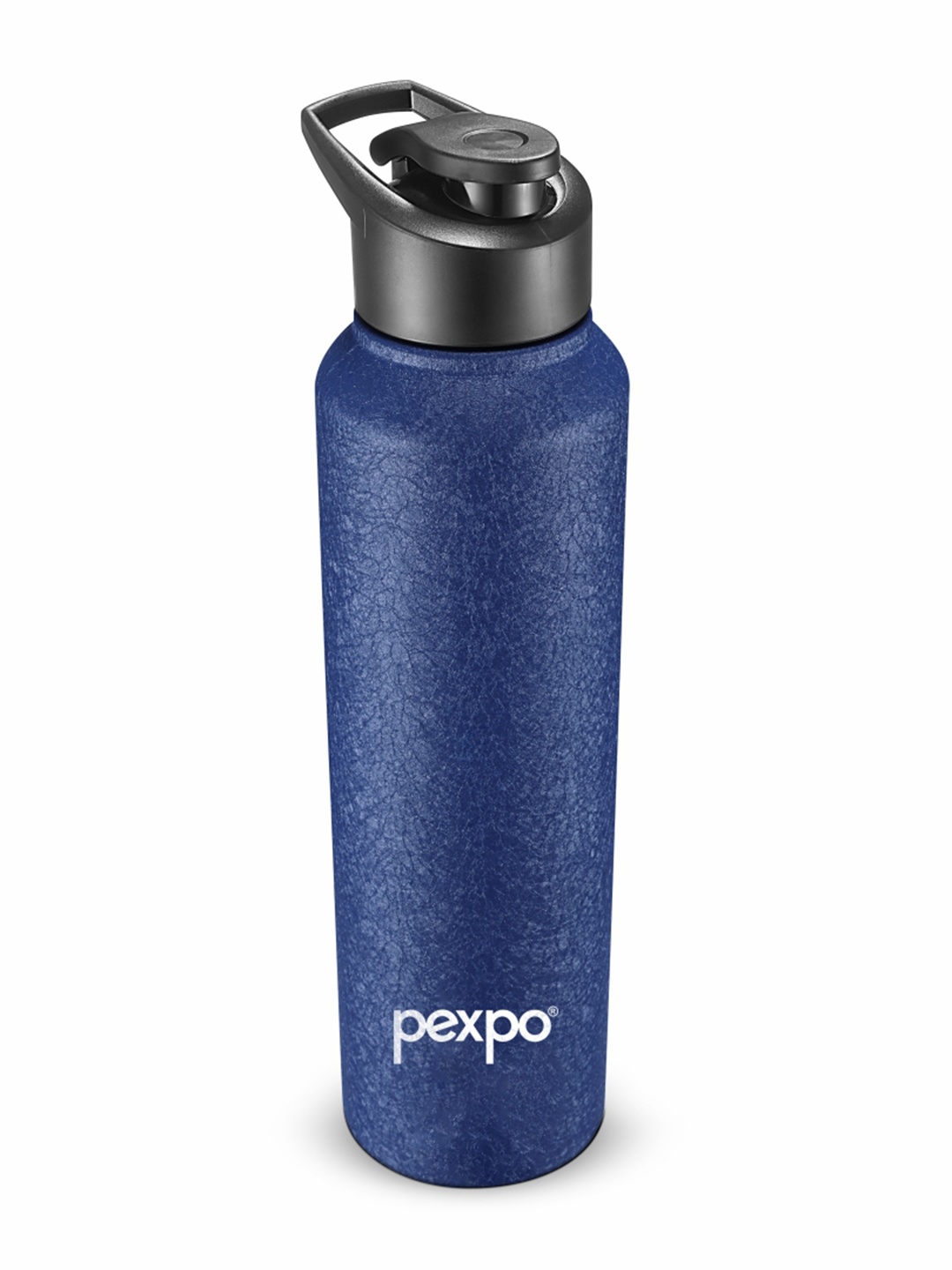 

Pexpo CHROMO Sports & Hiking Stainless Steel 1L Single wall Blue Water Bottle