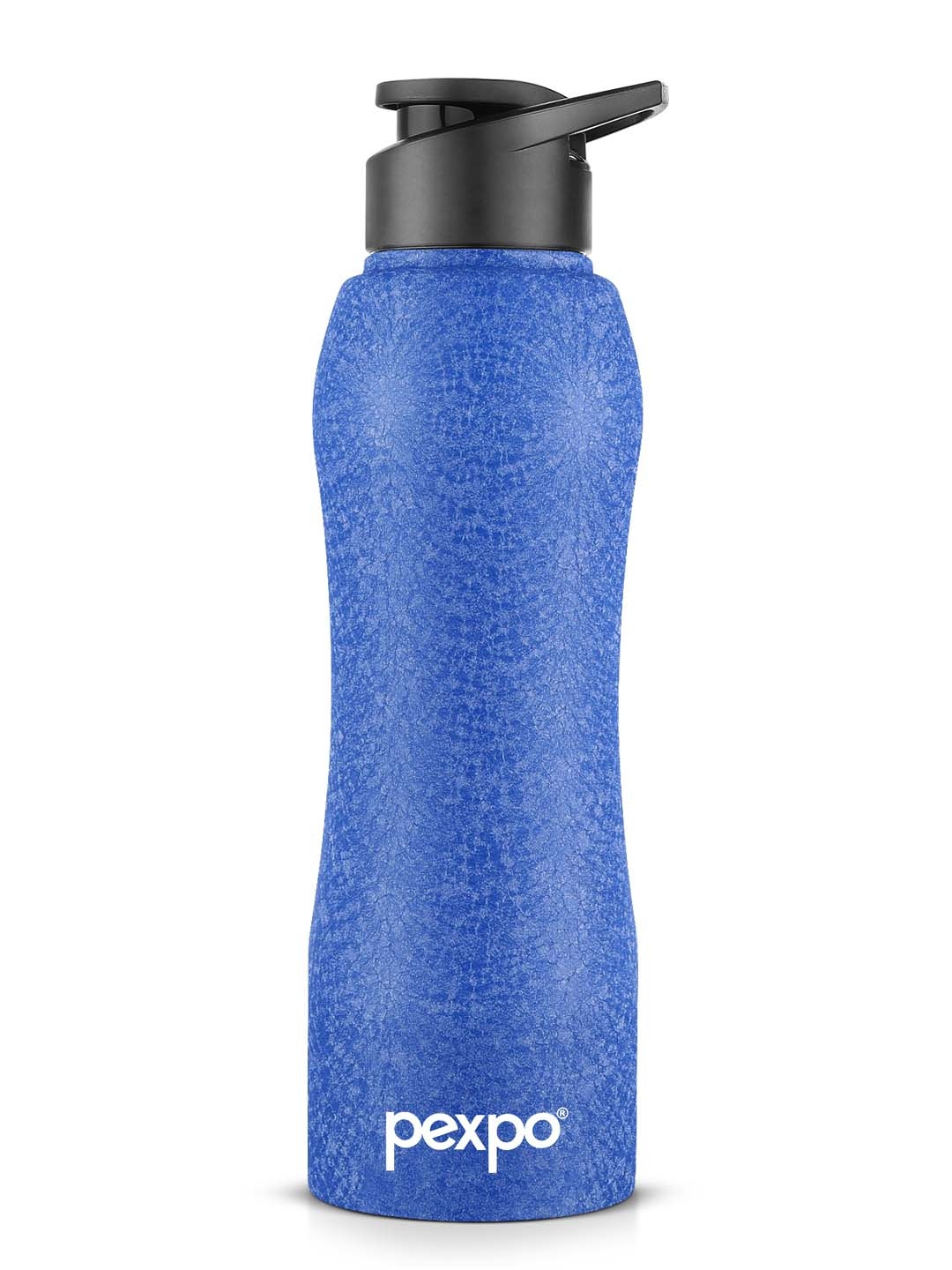 

Pexpo BISTRO Sports & Hiking Stainless Steel 750ml Single wall Blue Water Bottle