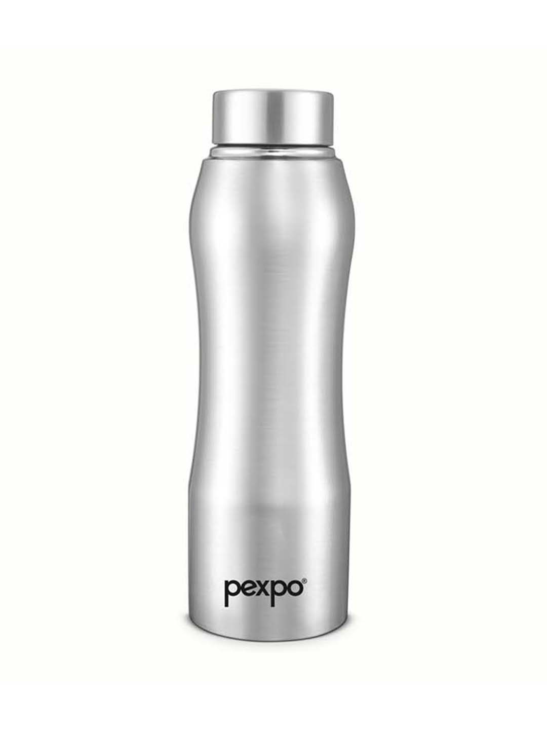 

Pexpo BISTRO Refrigerator Stainless Steel 750ml Single wall Silver Water Bottle