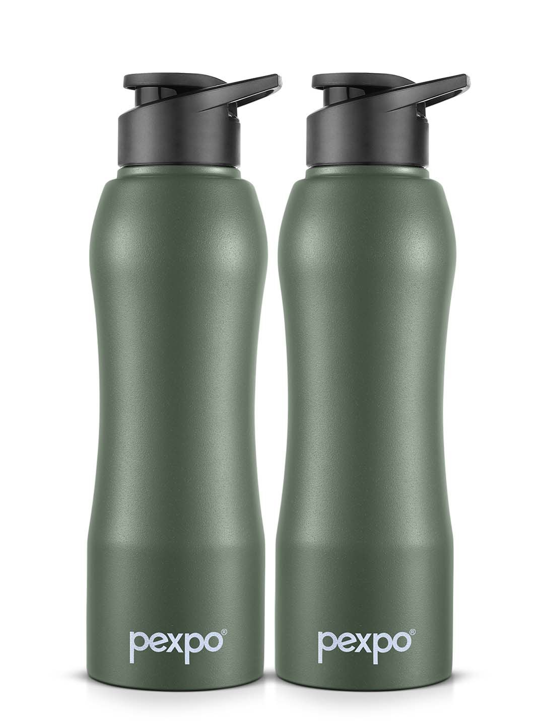 

Pexpo BISTRO 2pc Sipper Cap Stainless Steel 750ml Single wall Green Water Bottle