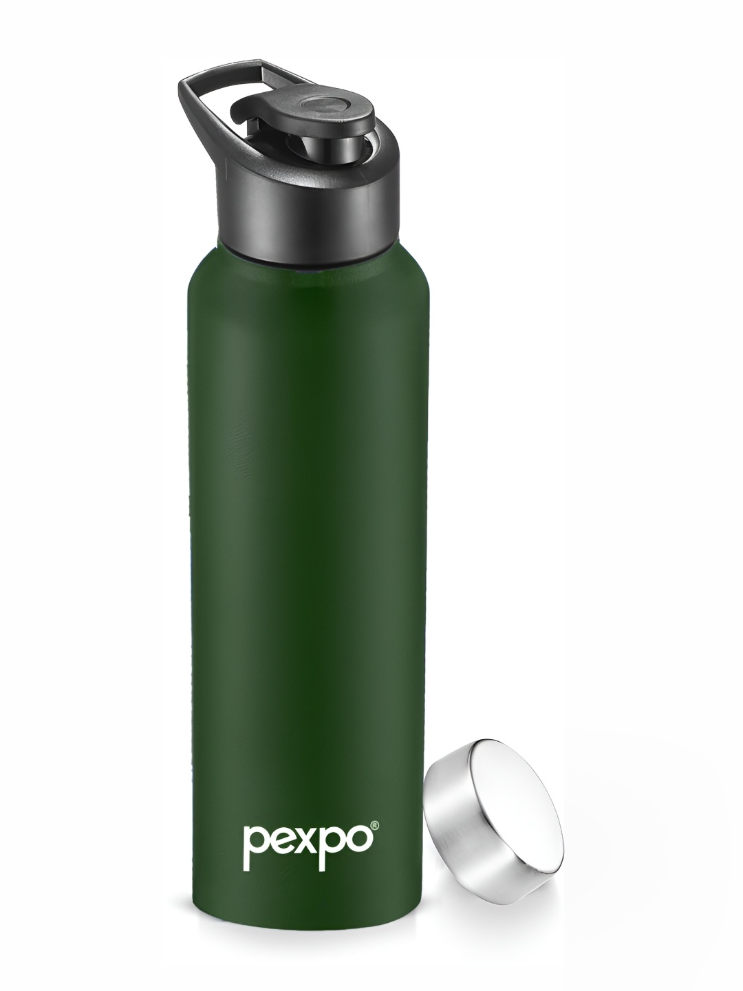 

Pexpo CHROMO Stainless Steel 1L Single wall Green Water Bottle