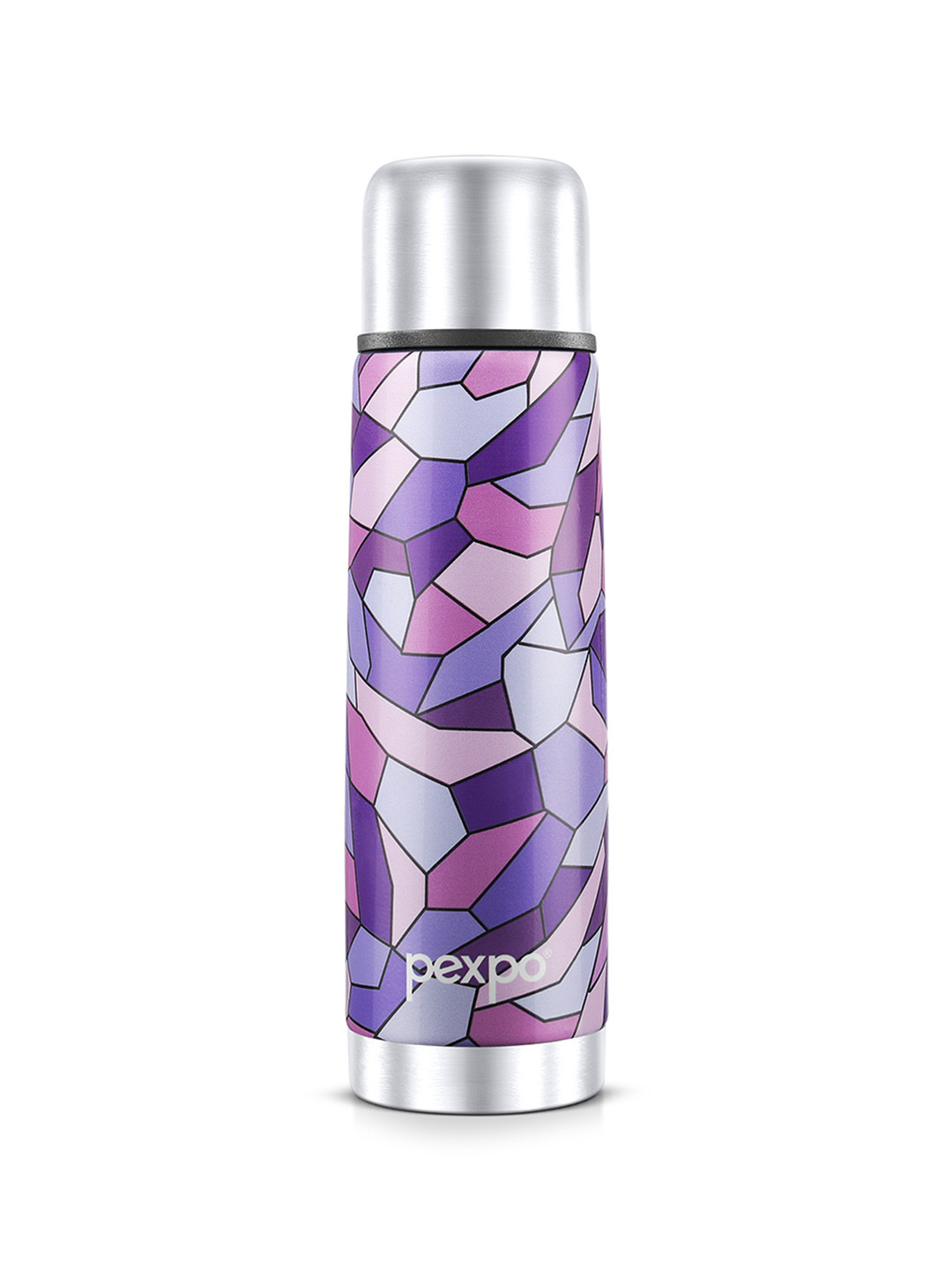 

Pexpo FLAMINGO ISI Certified Thermosteel 500ml Hot & Cold UV Purple Insulated Bottle