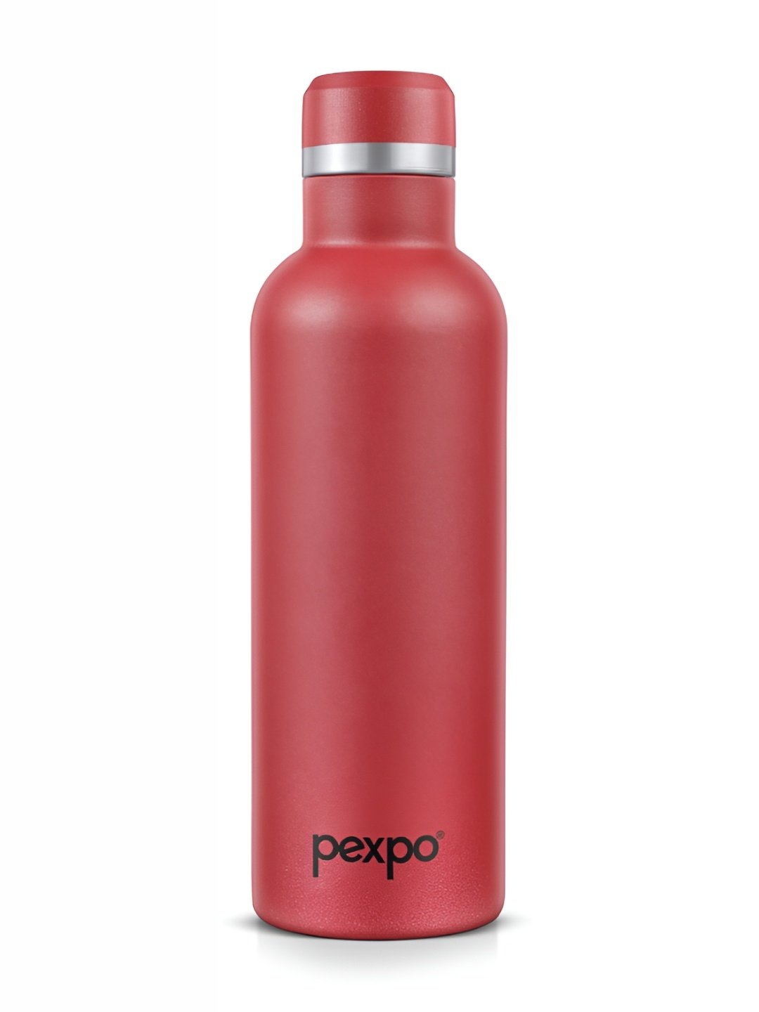

Pexpo OREO ISI Certified Thermosteel 500ml Hot & Cold Red Insulated Bottle, Maroon