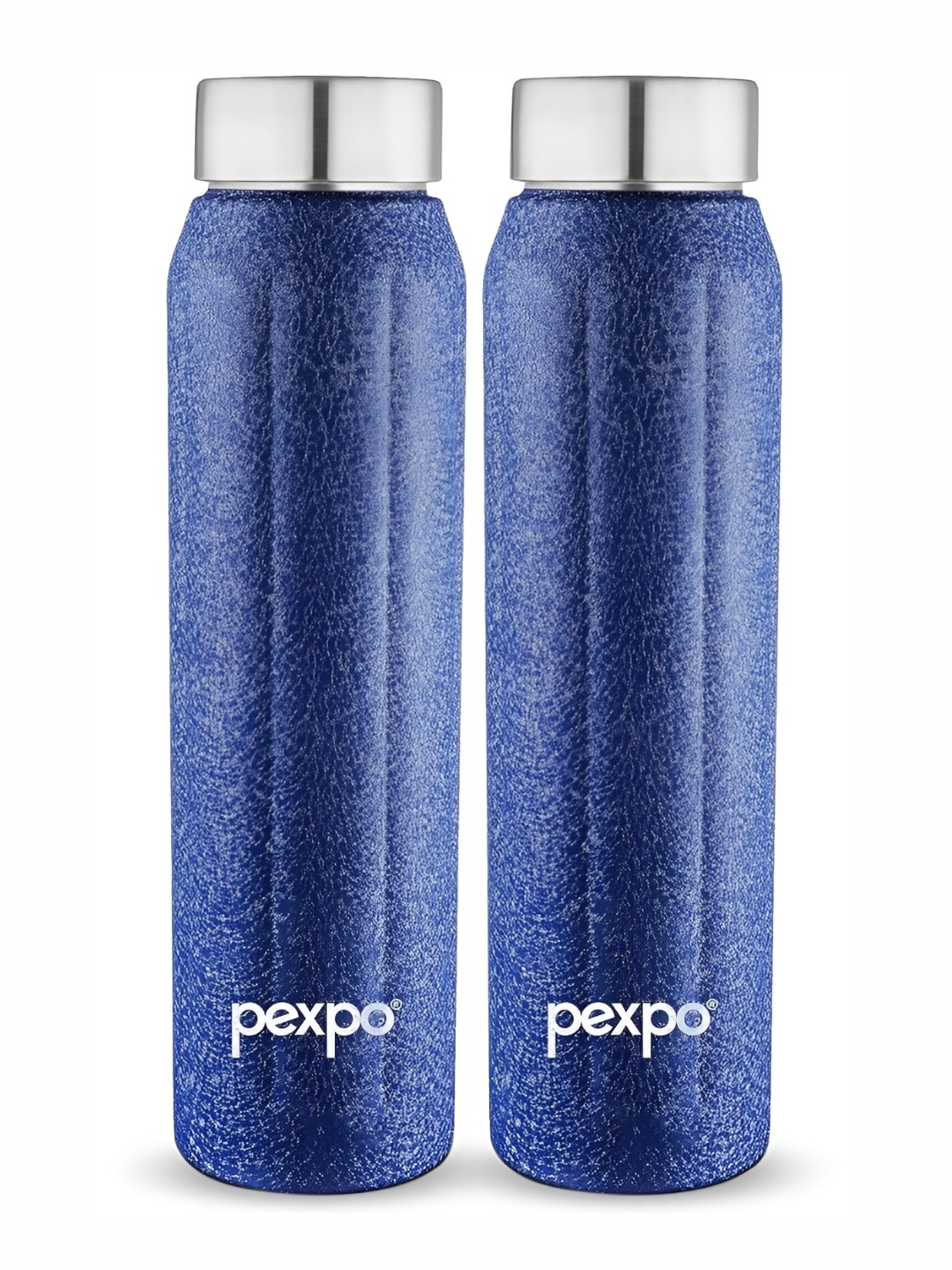 

Pexpo UMBRO 2pc Refrigerator Stainless Steel 1000ml Single wall Blue Water Bottle