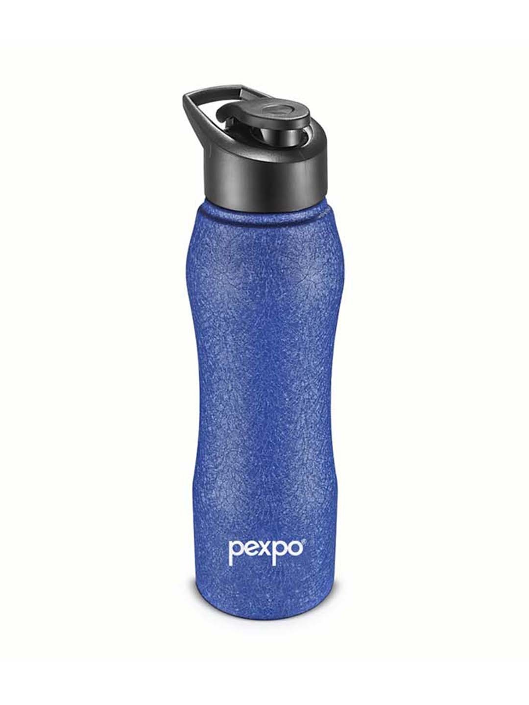 

Pexpo BISTRO Sports & Hiking Stainless Steel 1L Single wall Blue Water Bottle