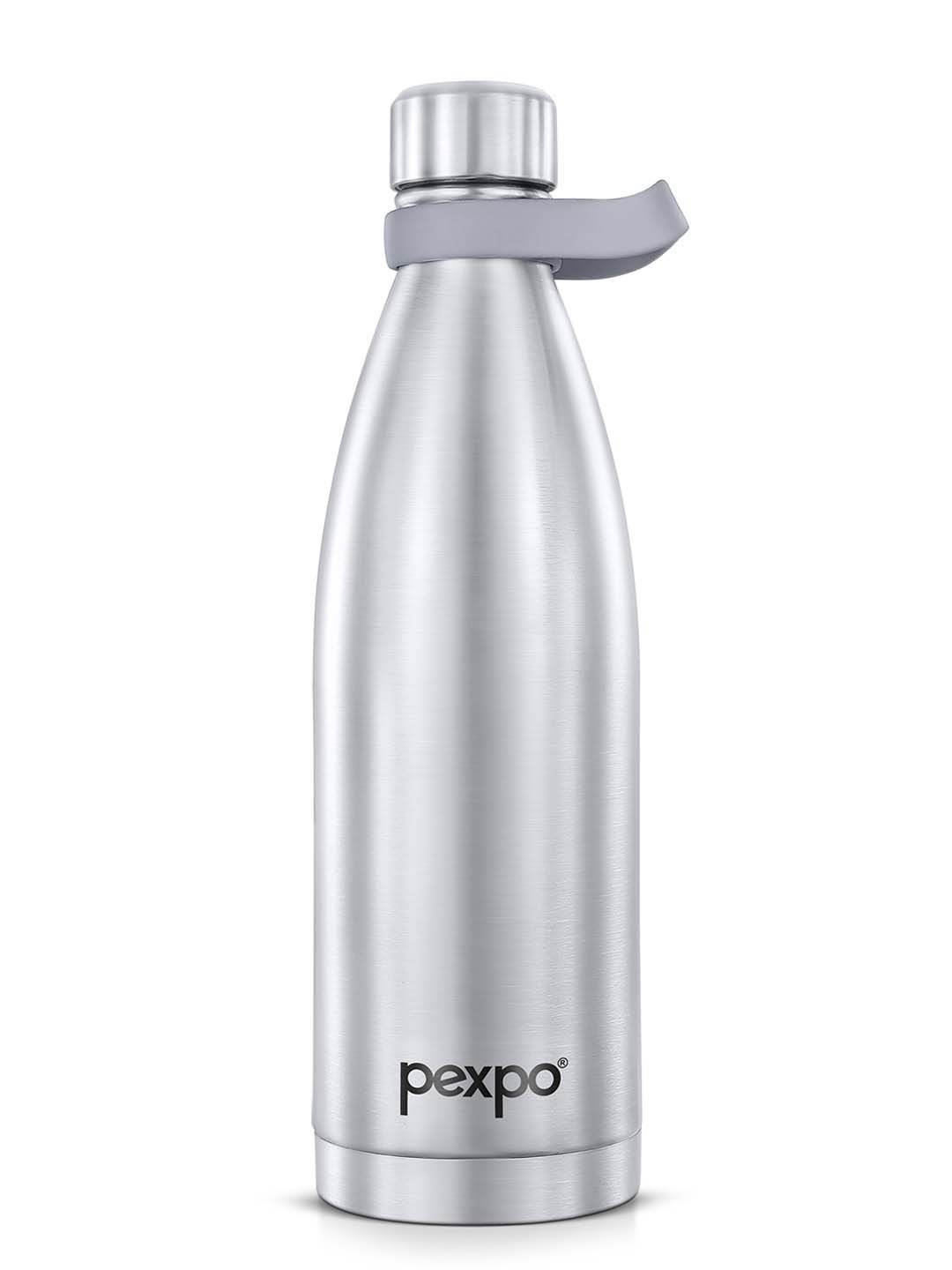 

Pexpo EVOK ISI Certified Thermosteel 750ml Hot & Cold Silver Insulated Bottle