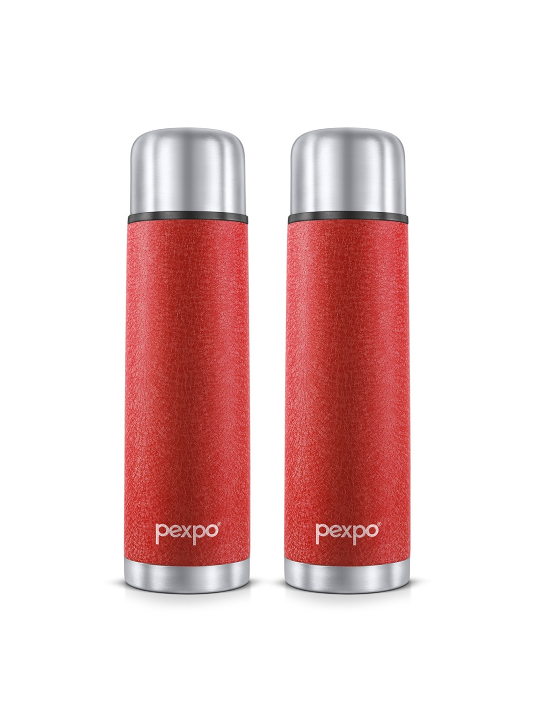 

Pexpo FLEXO 2pcISI Certified Thermosteel 750ml Hot & Cold Red Insulated Bottle